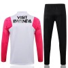 Paris Saint Germain Sudadera De Entrenamiento Trajes 2022/23 Blanco Negro Quarter-Zip - Niño